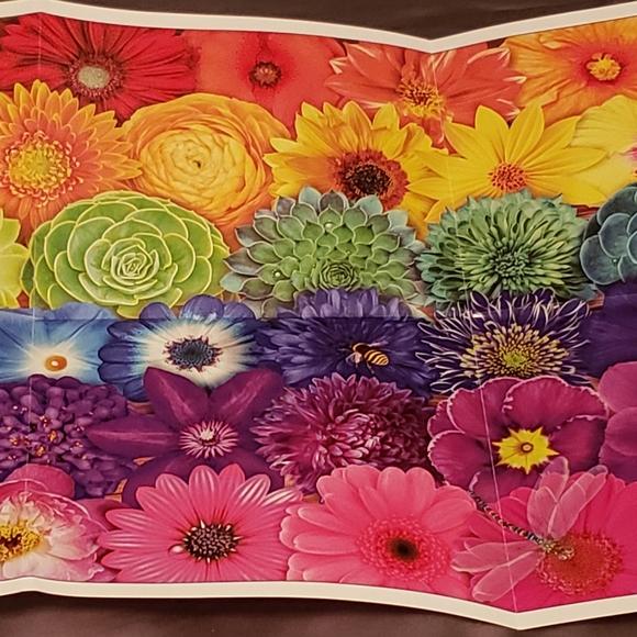 "Flower spectrum" 300 piece large piece puzzle 2 for 15 - Picture 5 of 6